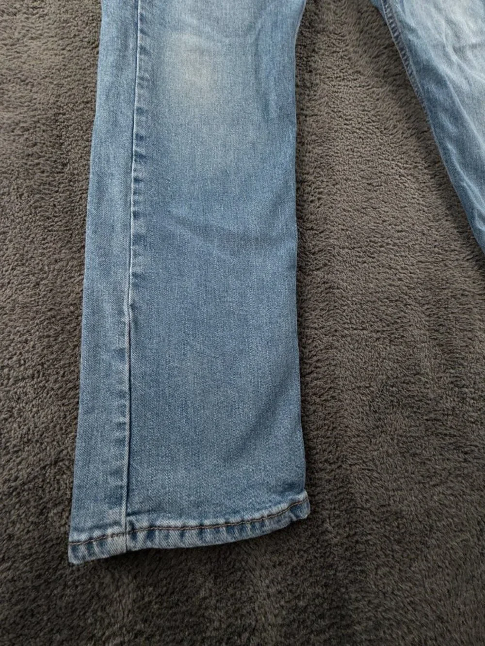 Levi's 505 Denim Jeans Blue ACTL 31x29 Zip Fly Cotton Blend Workwear Outdoors